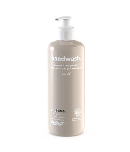 Euclove Natural Hand Wash Lavender & Rose Geranium 500ml