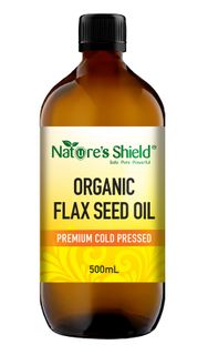 Nature's Shield Organic Flax Seed Oil 500ml