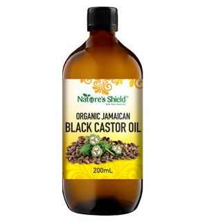 Nature's Shield Organic Jamaican Black Castor Oil 200ml
