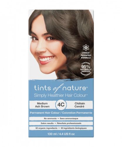 Tints of Nature Perm Medium Ash Brown 4C 120ml