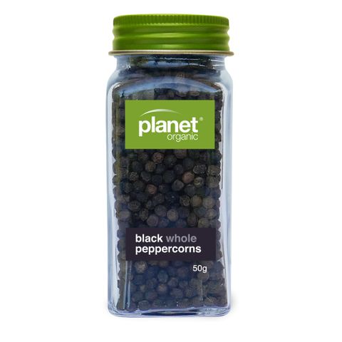 Planet Organic Peppercorn Black 50g