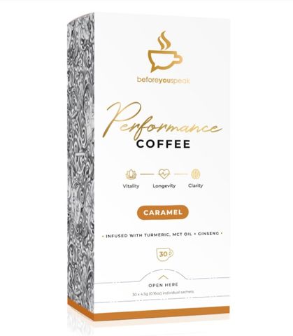 Beforeyouspeak Performance Coffee Caramel