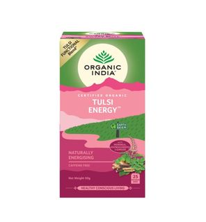 Organic India Tulsi Energy Tea 25 Tbags