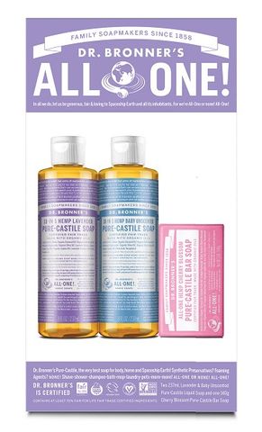 Dr. Bronner's Love Unites pack