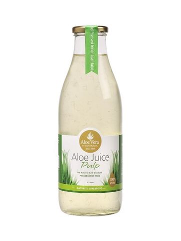 Aloe Vera of Australia Aloe Juice Pulp 1Ltr