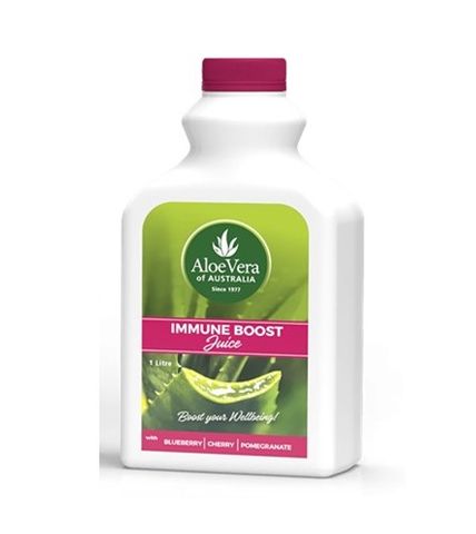 Aloe Vera of Australia Immune Boost Juice Plastic Bottle 1Lt