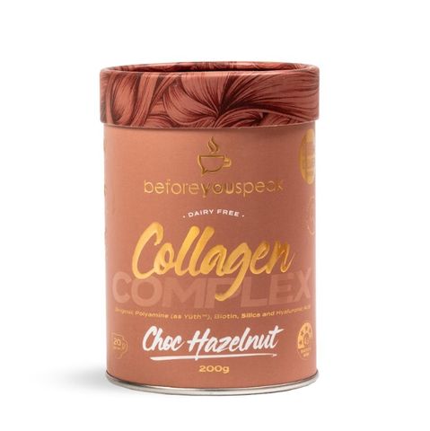 Beforeyouspeak Collagen Complex Choc Hazelnut 200g