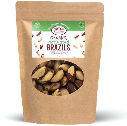 2die4 Activated Org Brazil Nuts 300gm