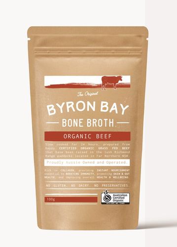 Byron Bay Org Beef Broth Powder 100G