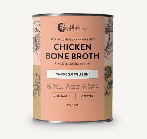 Nutra Organics Chicken Bone Broth Miso Ramen 125g