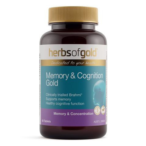 Herbs of Gold Memory & Cognition Gold 60 tablets