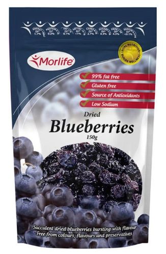 Morlife Blueberries Dried 150gm