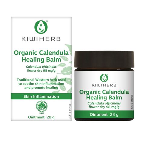 Kiwiherb Organic Calendula Healing Balm 28g