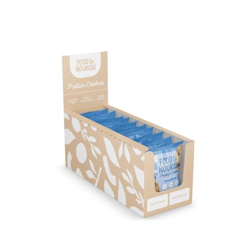 Food To Nourish Protein Cookie Choc Chip 60g - Box of 12