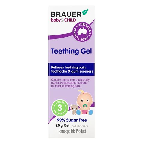 Brauer Baby & Child Teething Gel 20g