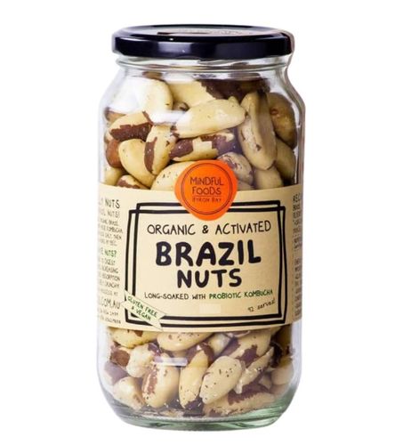 MF Brazil Nuts Organic Activated LRG JAR