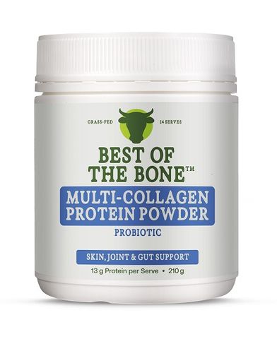 Best of the Bone Probiotic Spore with hydrolysed Multi Collagen Immune & gut health 210g