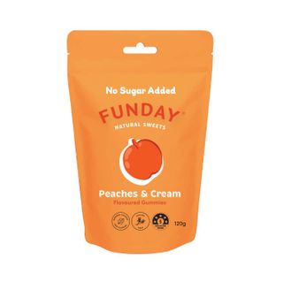 Funday Share Bag Peaches & Cream 120g