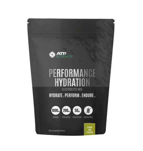 ATP Science Performance Hydration Lemon Lime 100g (20 x 5g sticks)