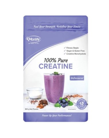 Morlife Creatine 100% Pure Powder 300g