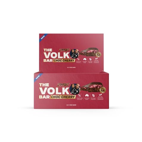 CMBT Nutrition The Volk Bar Choc Cherry 50g - Box of 12