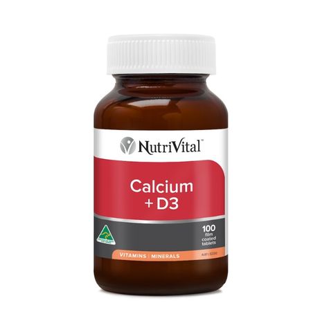 NutriVital Calcium + D3 tablets