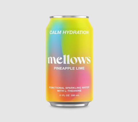 Mellows Calm Drink Pineapple & Lime 330ml - Carton of  24
