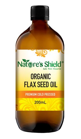 Nature's Shield Organic Flax Seed Oil