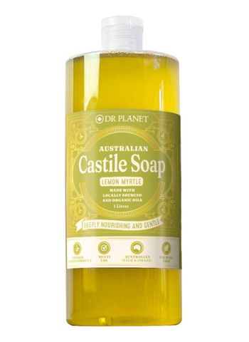 Dr Planet Castile Soap Lemon Myrtle