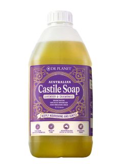 Dr Planet Organic Castile Soap Lavender & Chamomile 2.5L Refill jerry can
