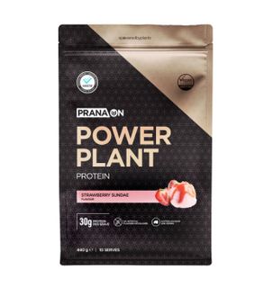 PRA Power Plant Protein Strawberry Sundae 440g