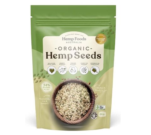 Hemp Foods Australia Organic Hulled Hemp Seeds