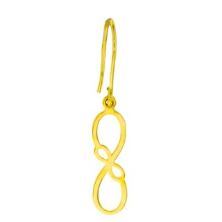 9Y CENTRE INFINITY EARRING