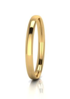 SOLID THICK OVAL 8MM BANGLE