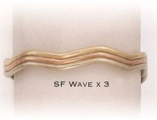 SIL FIL WAVE X 3 BANGLES