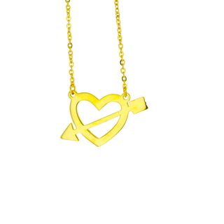 HEART AND ARROW WITH CHAIN