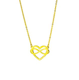 HEART/ INFINITY WITH CHAIN