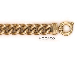 HOLLOW CURB 14MM WIDE CHAIN