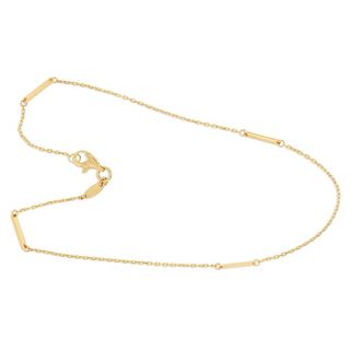 ## 9Y BAR & CHAIN ANKLET