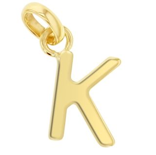 9Y MINI CHARM INITIAL K