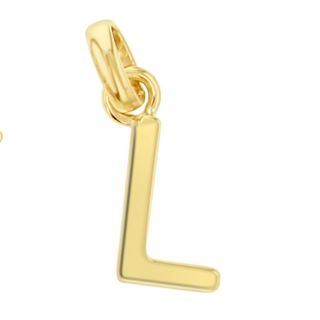 9Y MINI CHARM INITIAL L