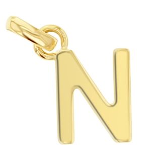 9Y MINI CHARM INITIAL N