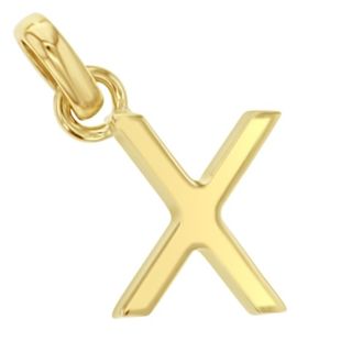 9Y MINI CHARM INITIAL X