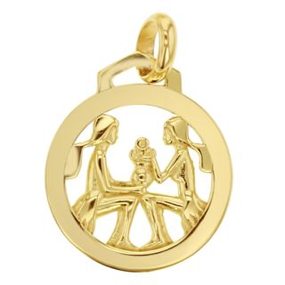 9Y ZODIAC GEMINI PENDANT