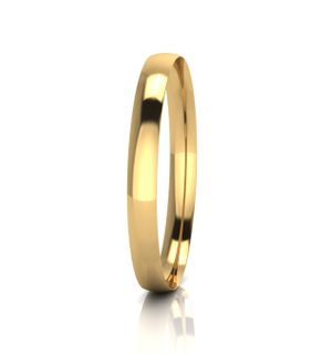 SOLID L/WEIGHT 9MM BANGLE