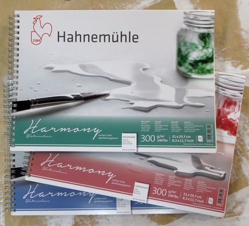 NEW from Hahnemuhle: Harmony Watercolour Paper & Pads
