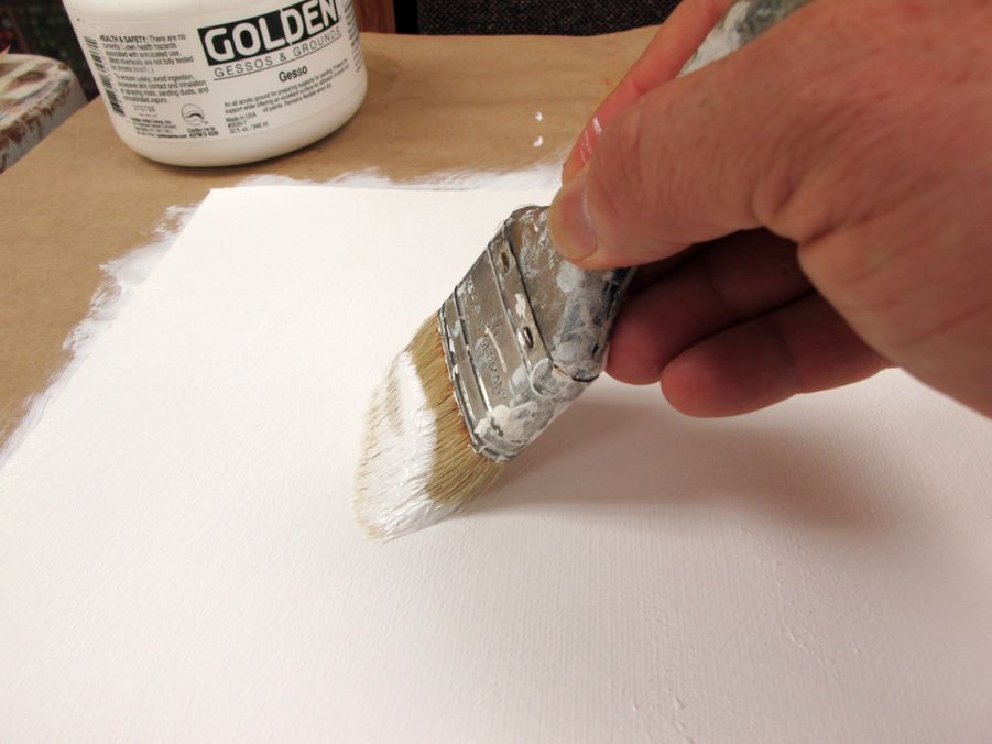 Golden Sandable Hard Gesso 236 ML Sandable Hard Gesso for Oil