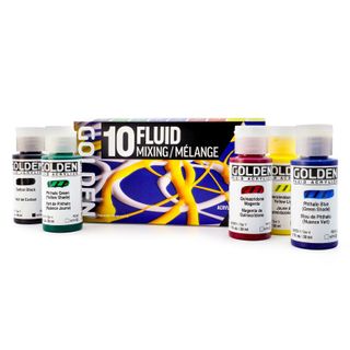 GOLDEN FLUID ACRYLIC SETS