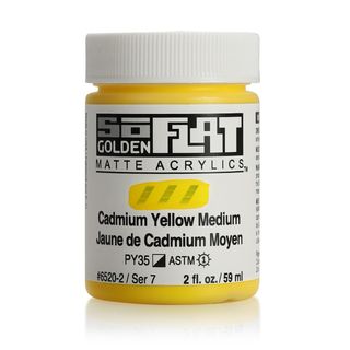 GOLDEN SOFLAT MATTE ACRYLIC 59ML