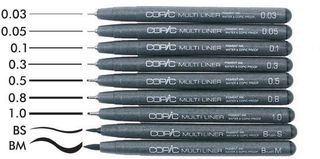 COPIC MULTI LINERS